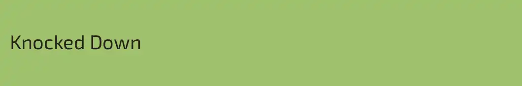 Knocked Down